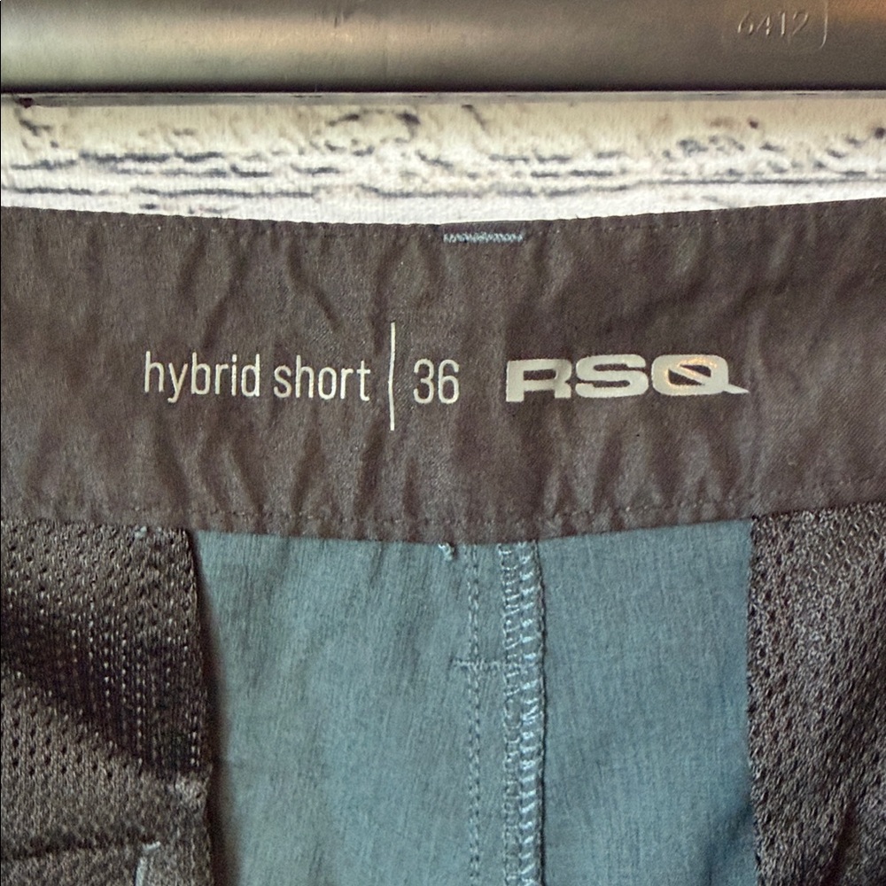 RSQ Men's Deep Teal hybrid Shorts - Picture 3 of 3